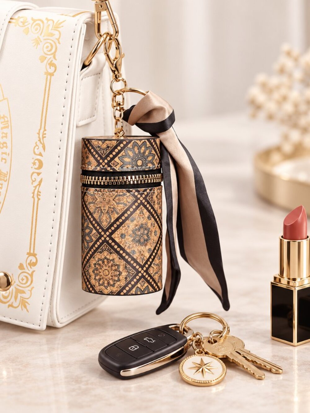 Mini accessory case for lipstick ,keys $ more